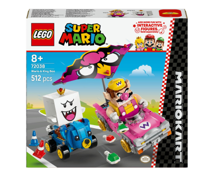 Klocki LEGO® LEGO Super Mario 72038 Mario Kart™ — Wario i King Boo